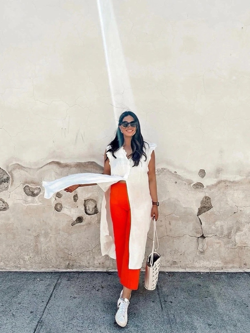 White Maxi tunic Like New